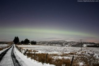As photographers Conor McDonald saw on Feb. 15, the aurora borealis, or northern lights, stood out across Northern Ireland.