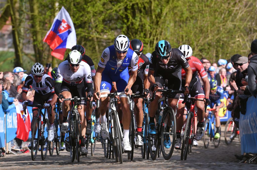 Tom Boonen dishing out the pain