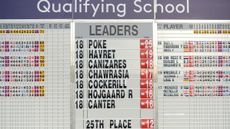 Q-School leaderboard European Tour Card