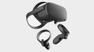 Oculus Quest VR headset.