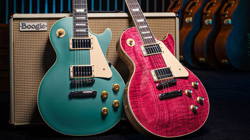 Gibson refreshes the Les Paul Standard with the 12 dazzling new finish ...