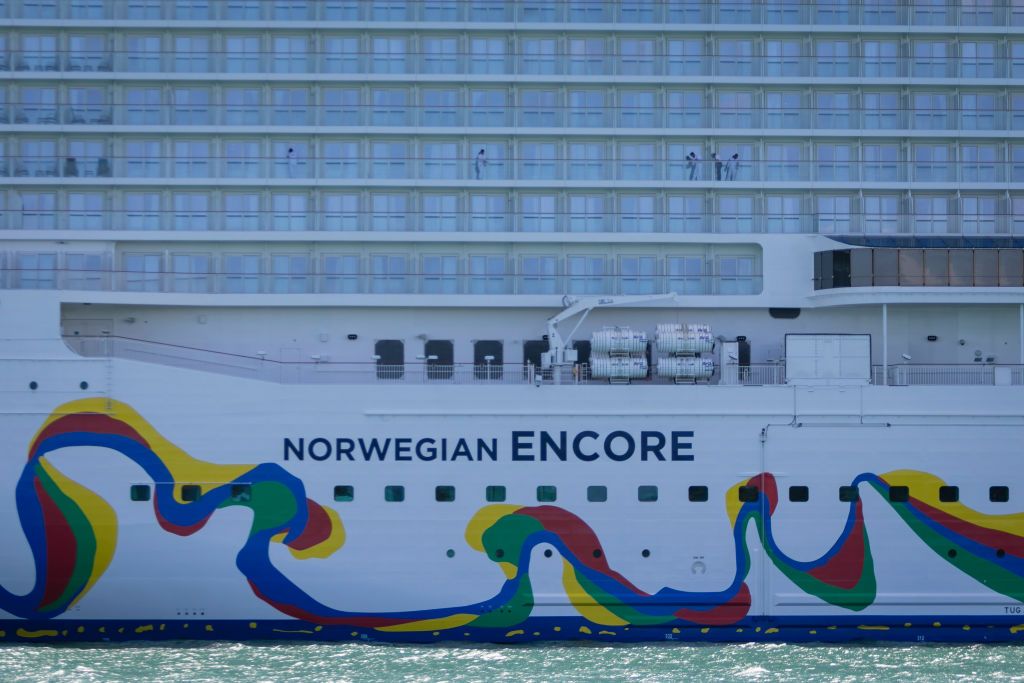 The Norwegian Encore.