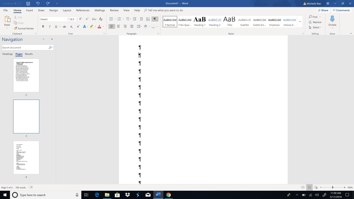 how to delete a page in microsoft word 360 mac