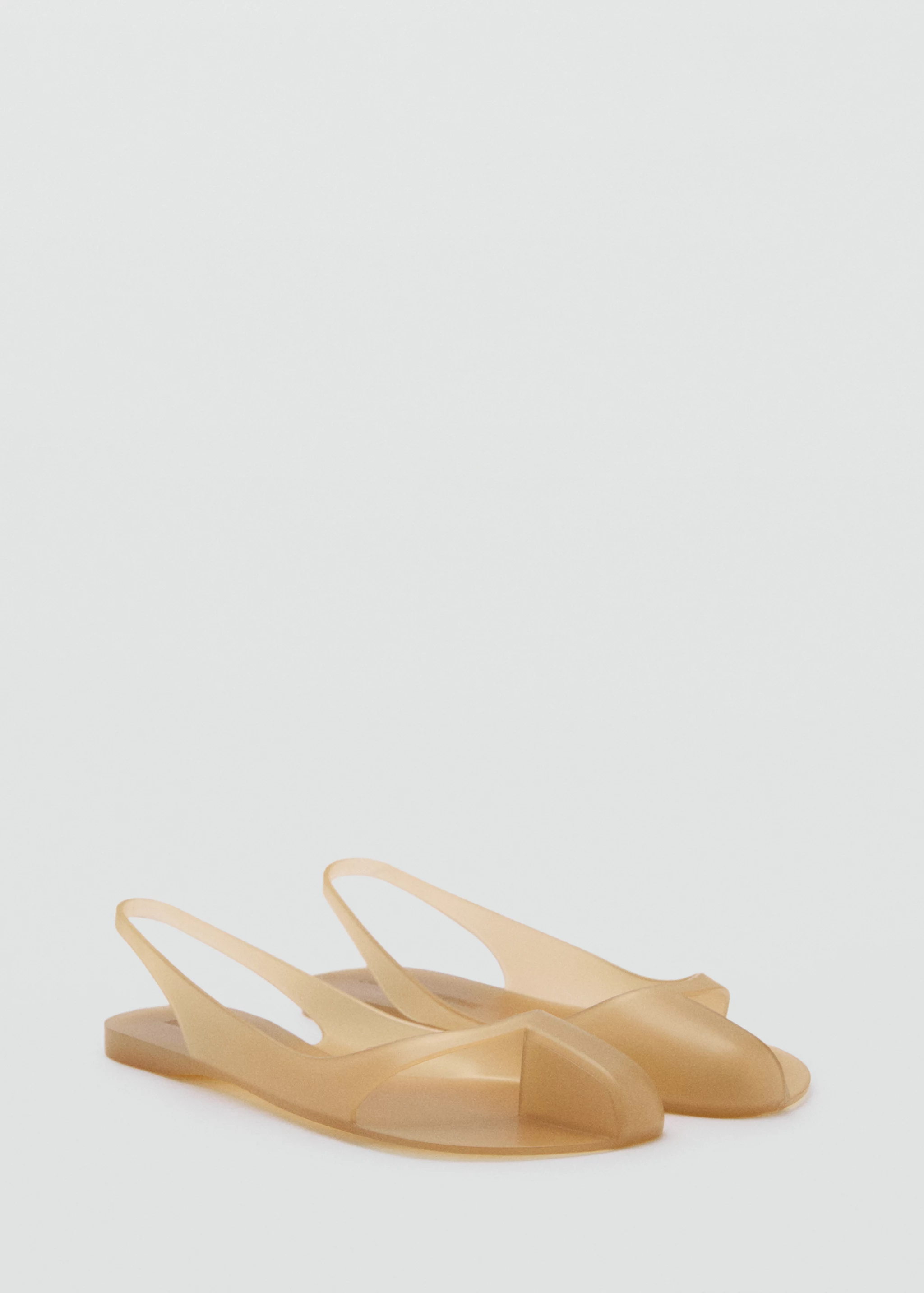 Rubberized Slingback Shoe - Women | Mango Usa