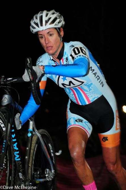 Nicole Duke (Marin Bikes-Spy Optics) on the run-up
