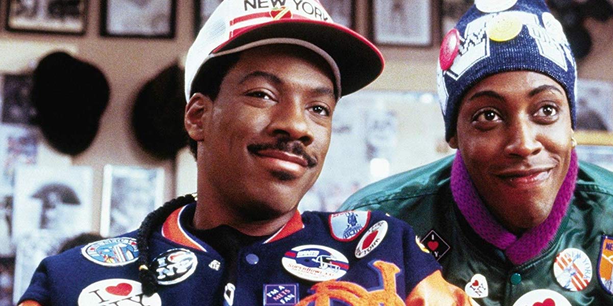 Eddie Murphy and Arsenio Hall in Coming to America