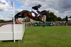 Jock Paget at Burghley riding Clifton Promise