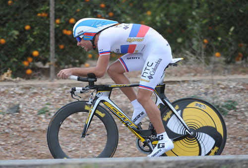 Frantisek Rabon wins, Tour of Murcia 2010, stage 4 ITT