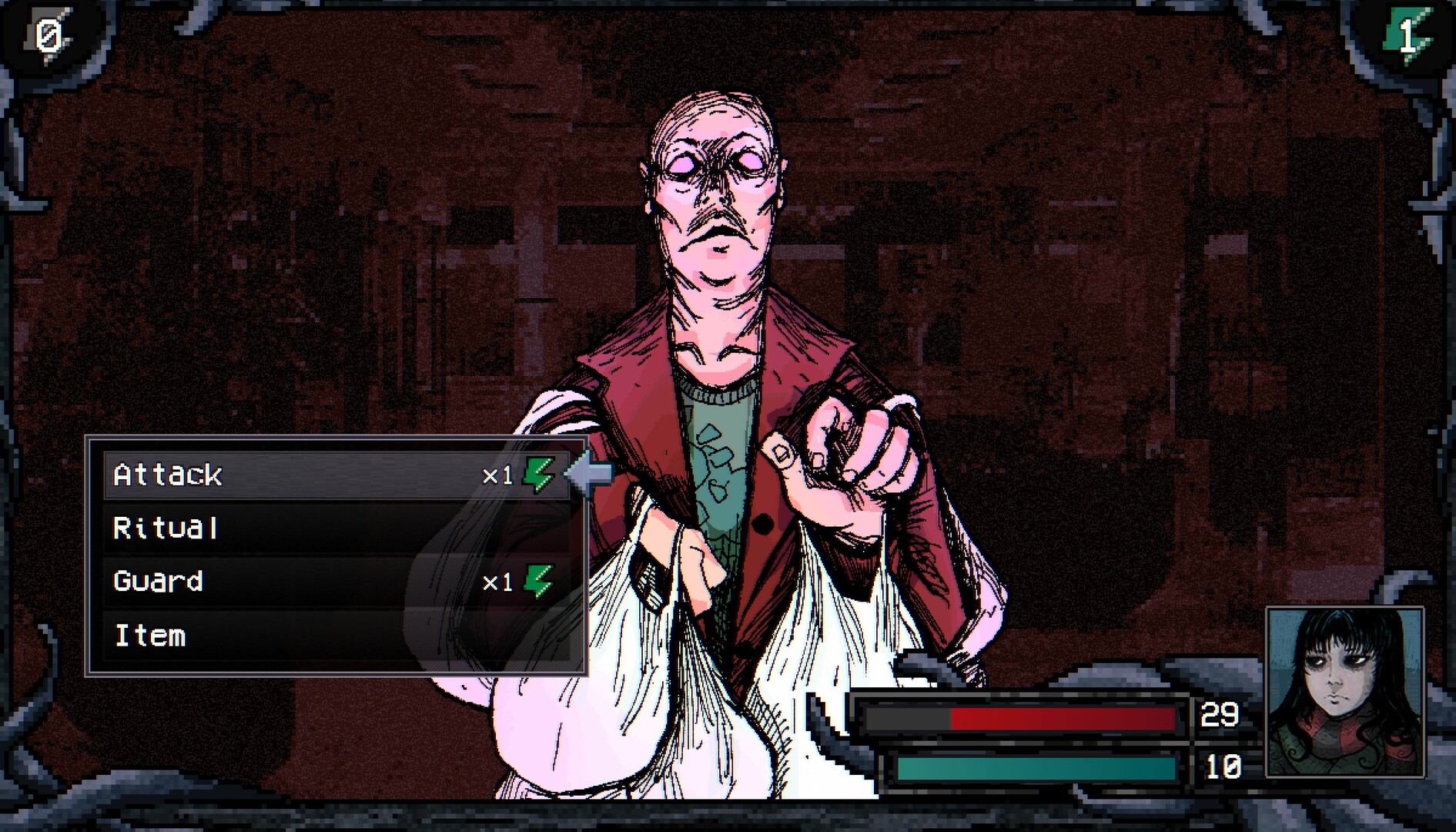 A screenshot of the upcoming horror game, Welcome to Elderfield
