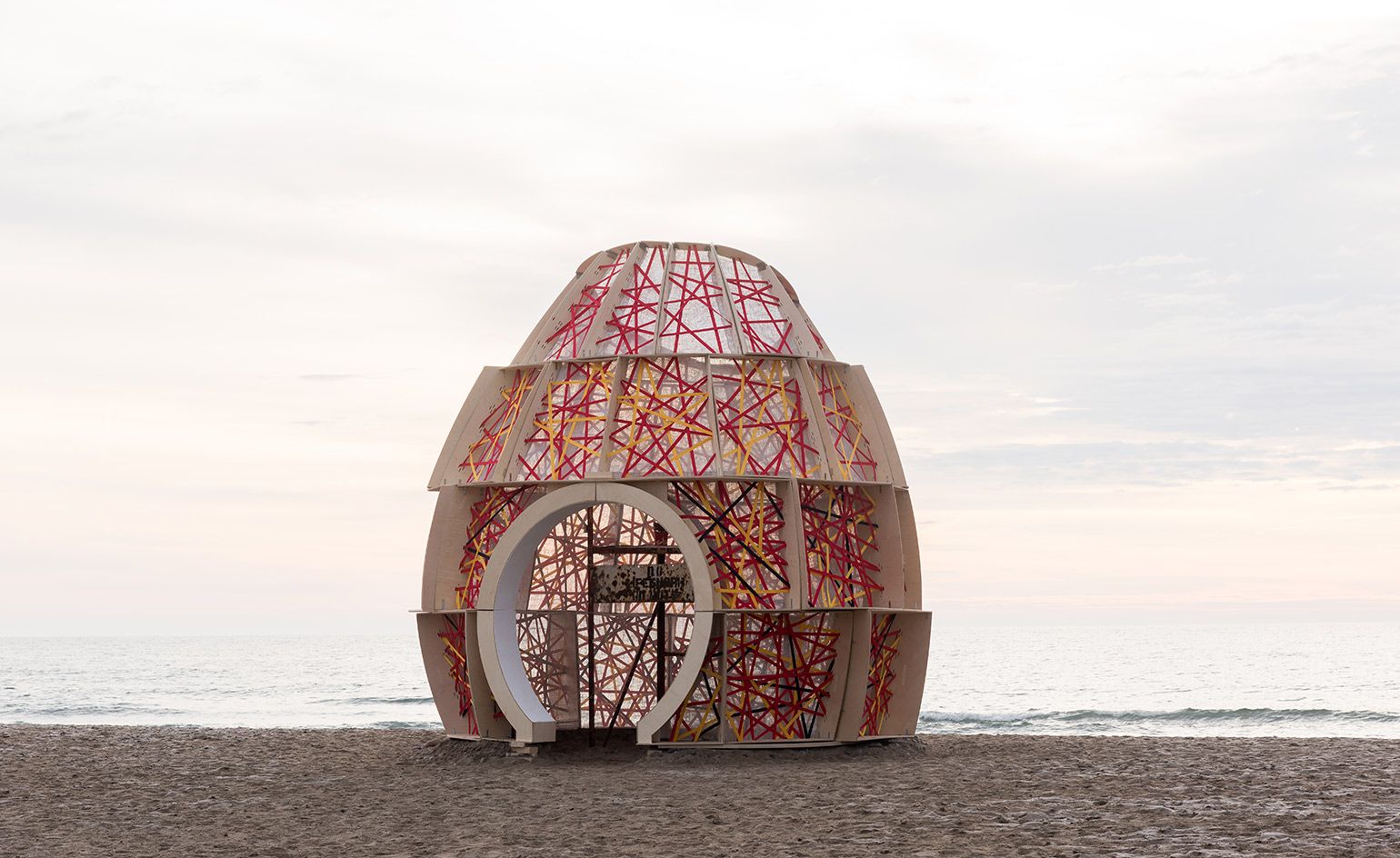 NEST winter station by Ryerson University, Toronto