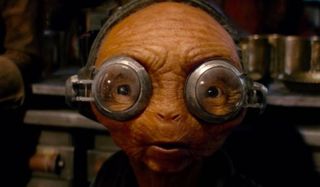 Lupita Nyong'o as Maz Kanata in Rise of Skywalker