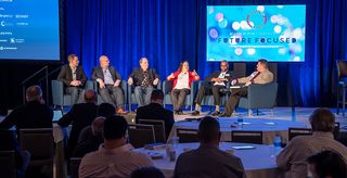 A panel of end users at the PSNI SuperSummit 2019.