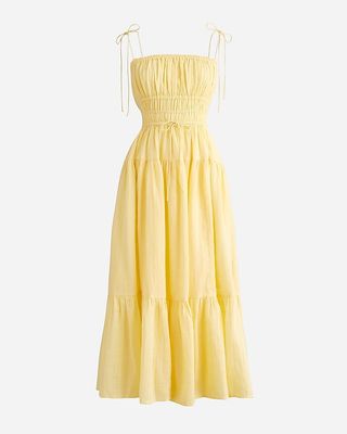 Clio Dress in Textured Gauze