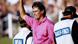 Ian Baker-Finch after winning the 1991 Open