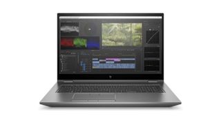 Product shot of HP ZBook Fury 17 G8, one of the best HP laptops