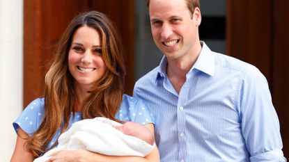 Prince William, Kate Middleton, and Prince George