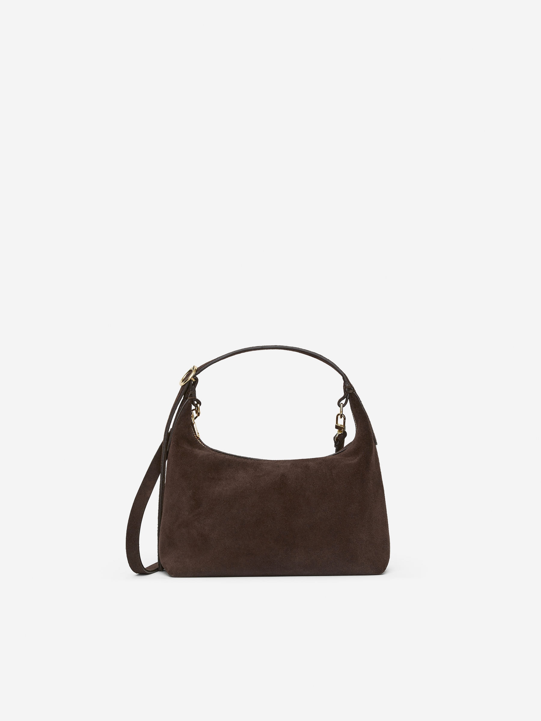 Suede Bag 
 Dark Brown 
 Women 
 Arket Gb