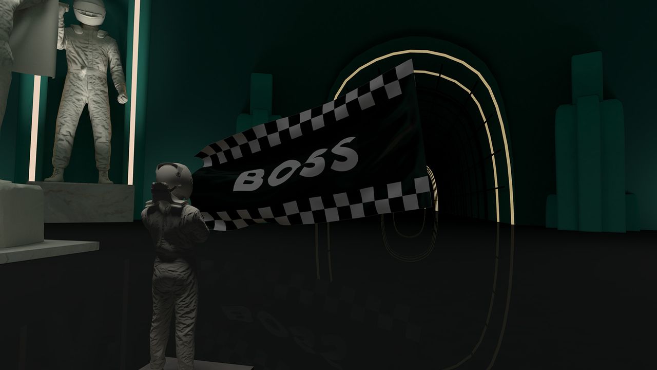 BOSS x AMF1 Immersive Spatial Experience screenshot