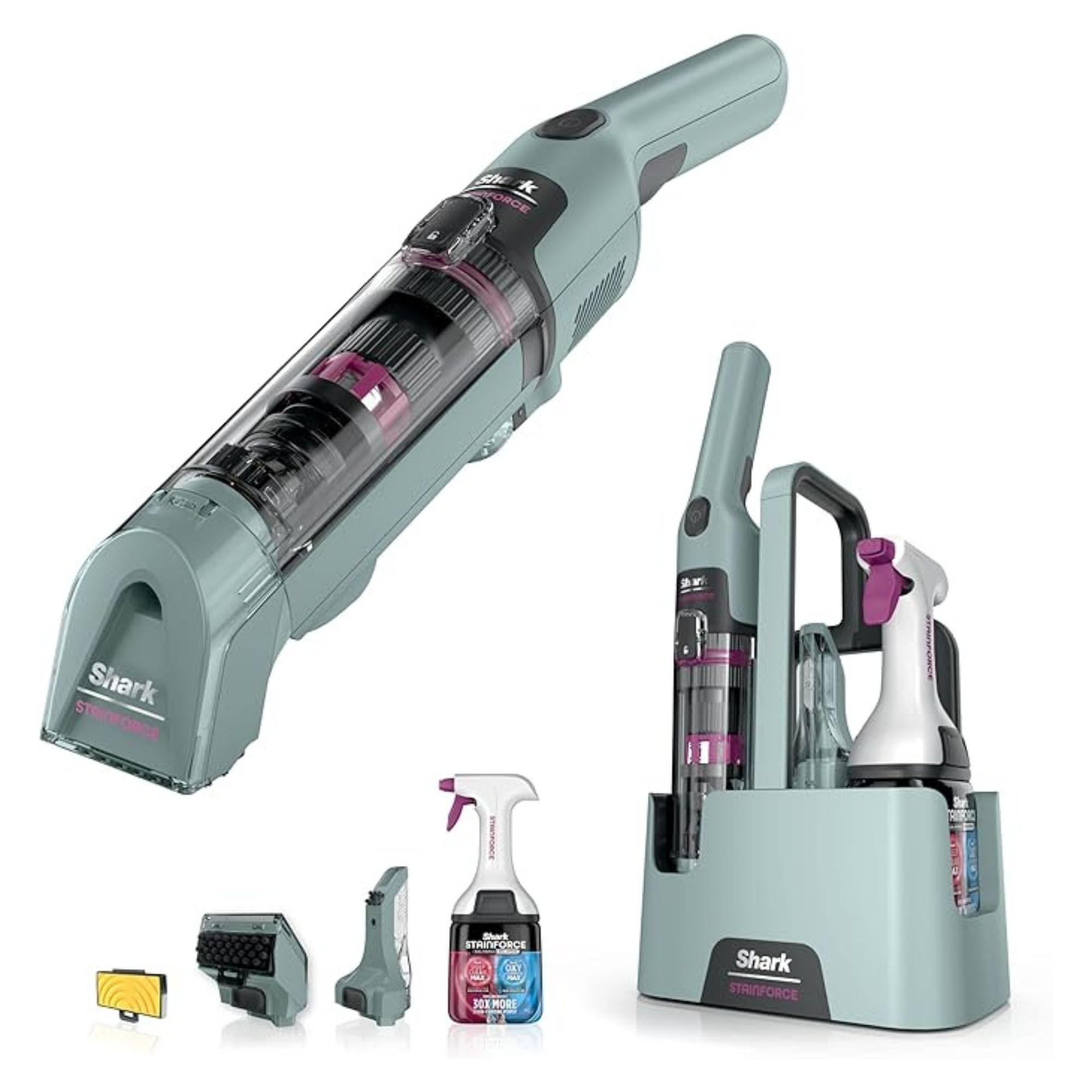Shark StainForce Cordless Spot Cleaner (Sage Green)