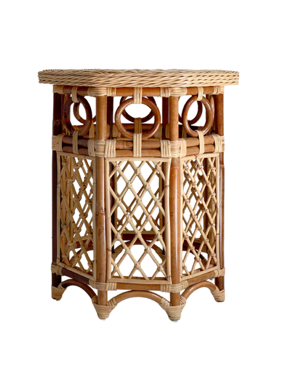 Albert Rattan Side Table