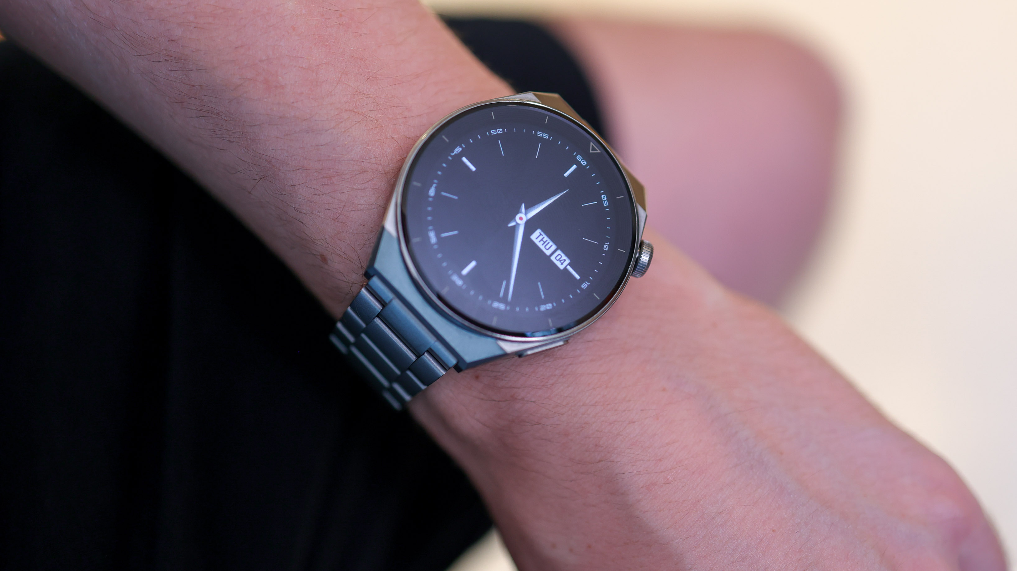 A photo of the Huawei Watch GT 3 Pro smartwatch