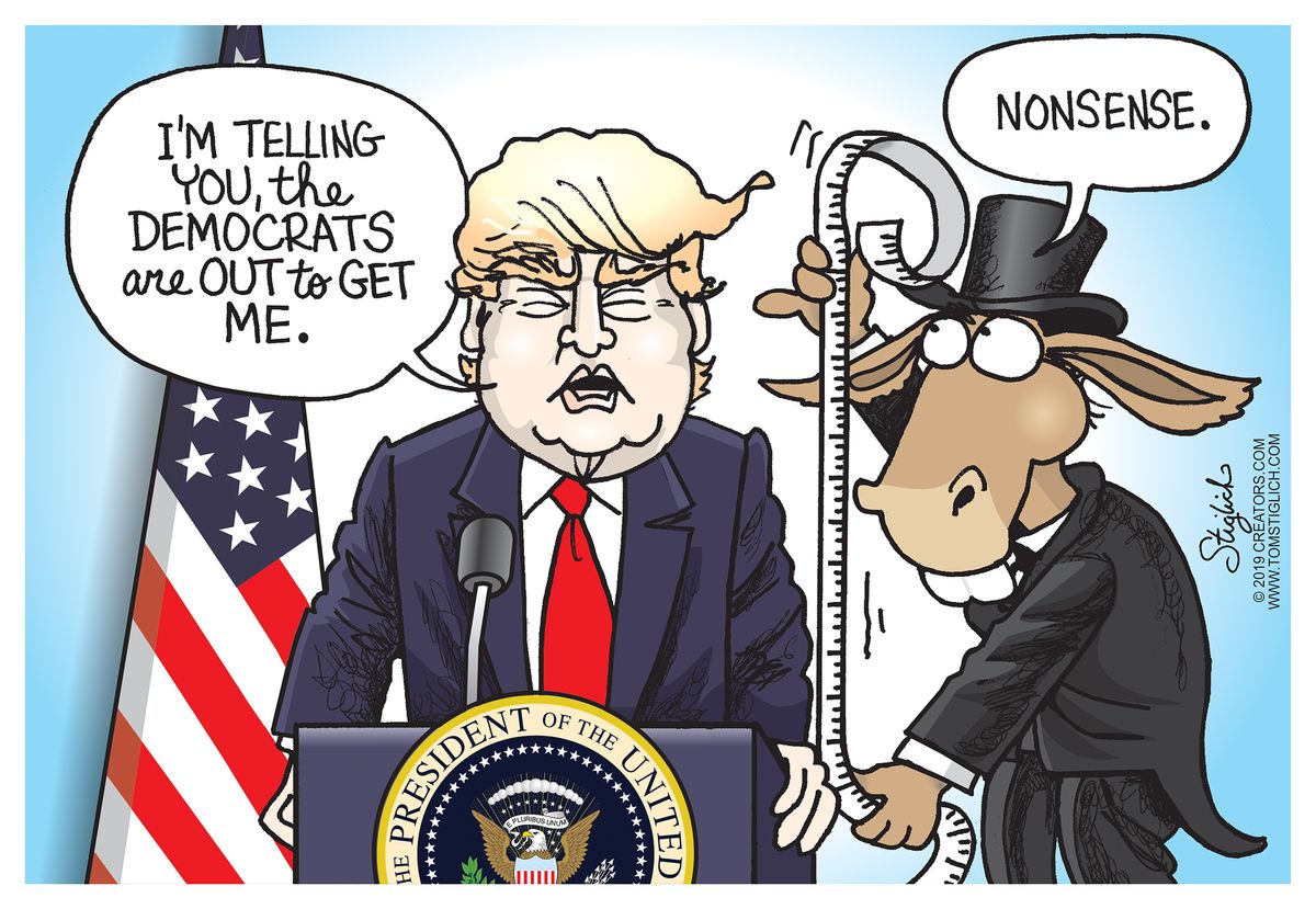 Political Cartoon U.S. Trump democrats good economy | The Week