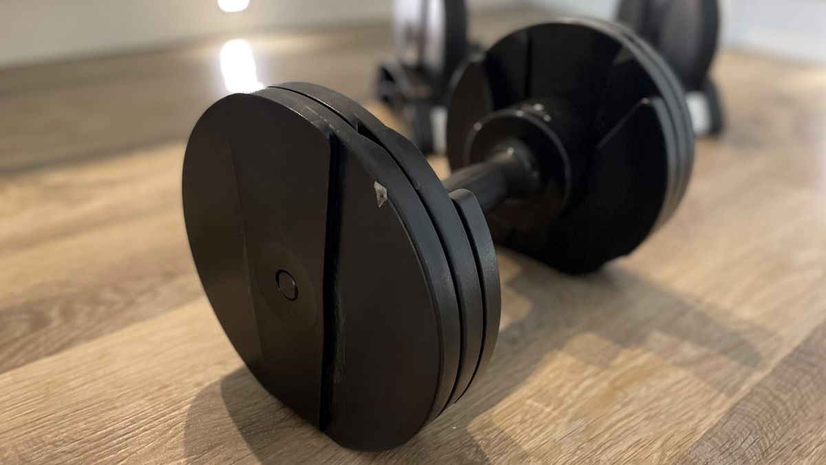 Core Home Fitness Adjustable Dumbbell Set Review Techradar