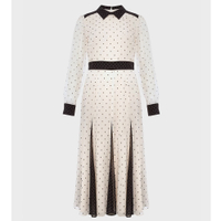 Hobbs Lilibelle Silk Polka Dot Dress - £299 at John Lewis