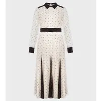 Hobbs Lilibelle Silk Polka Dot Dress - £299 at John Lewis