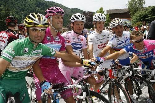 Verde, Ciclamino, Rosa and Bianca