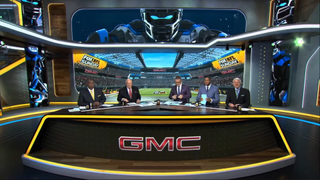 GhsotFrame being used on FOX NFL Sunday.