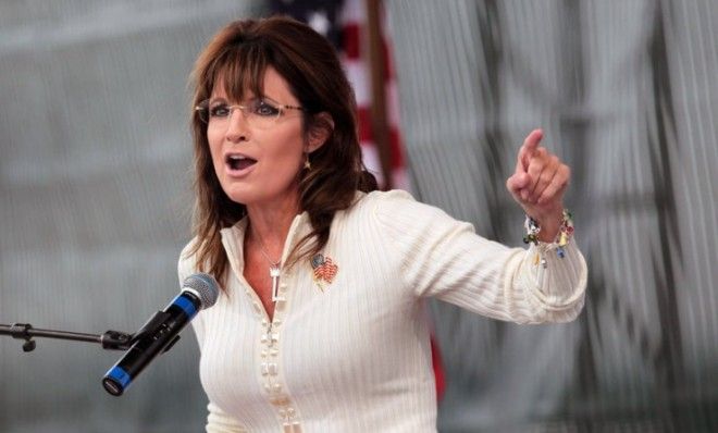 Palin speaks to Tea Party America in September 2011 in Iowa.