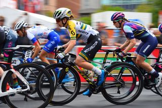 Australian road race champion Amanda Spratt at the 2020 Women’s Tour Down Under