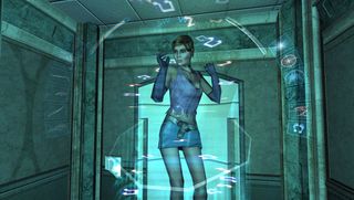 Hologram pop star NG Resonance dances