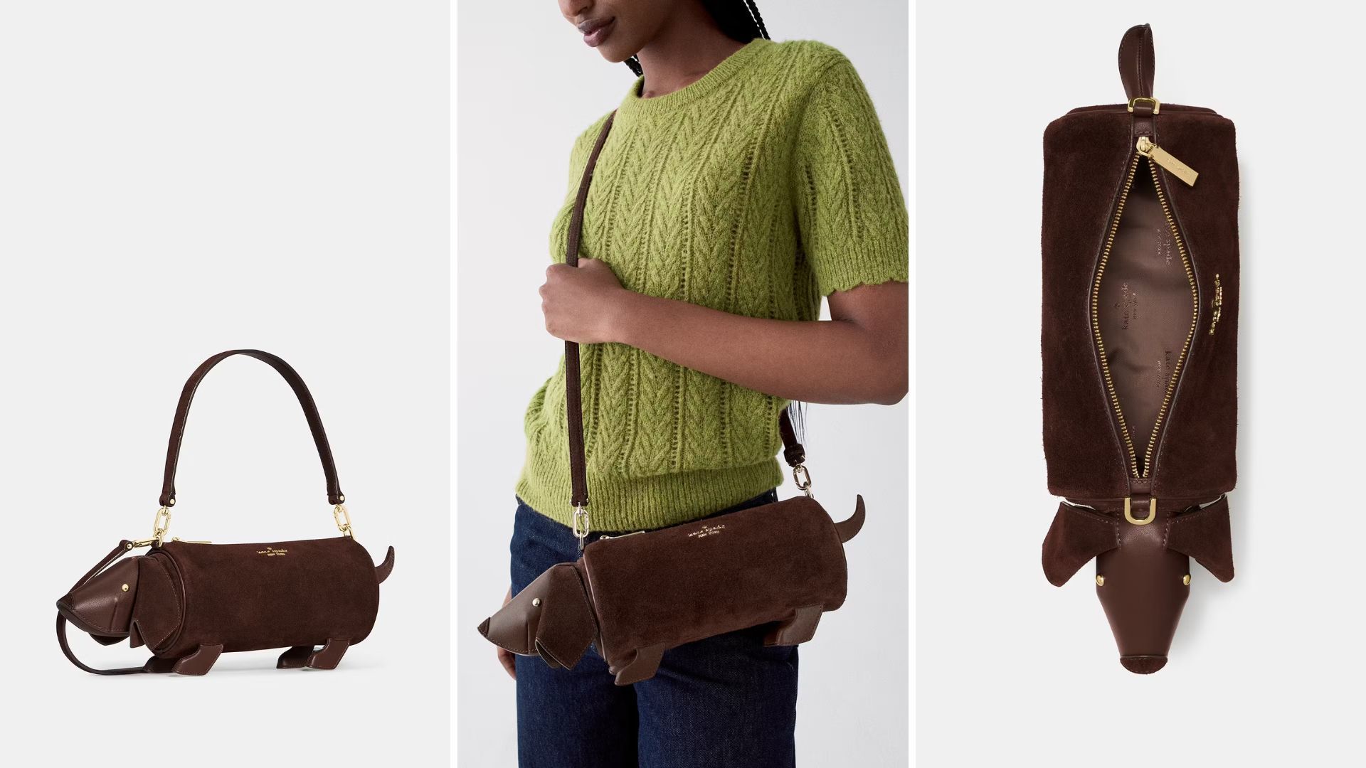 Love a quirky bag? Kate Spade's sausage dog bag is 47% off right now