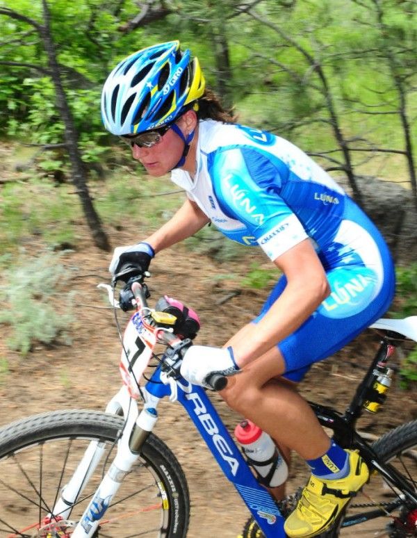 Catherine Pendrel (Luna Women's MTB) is the number one ranked rider in the world.