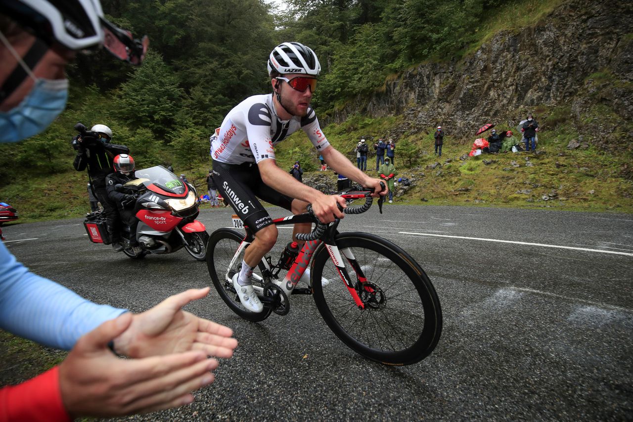 Tour de France 2020 107th Edition 9th stage Pau Laruns 153 km 05092020 Marc Hirschi SUI Team Sunweb photo Luca BettiniBettiniPhoto2020