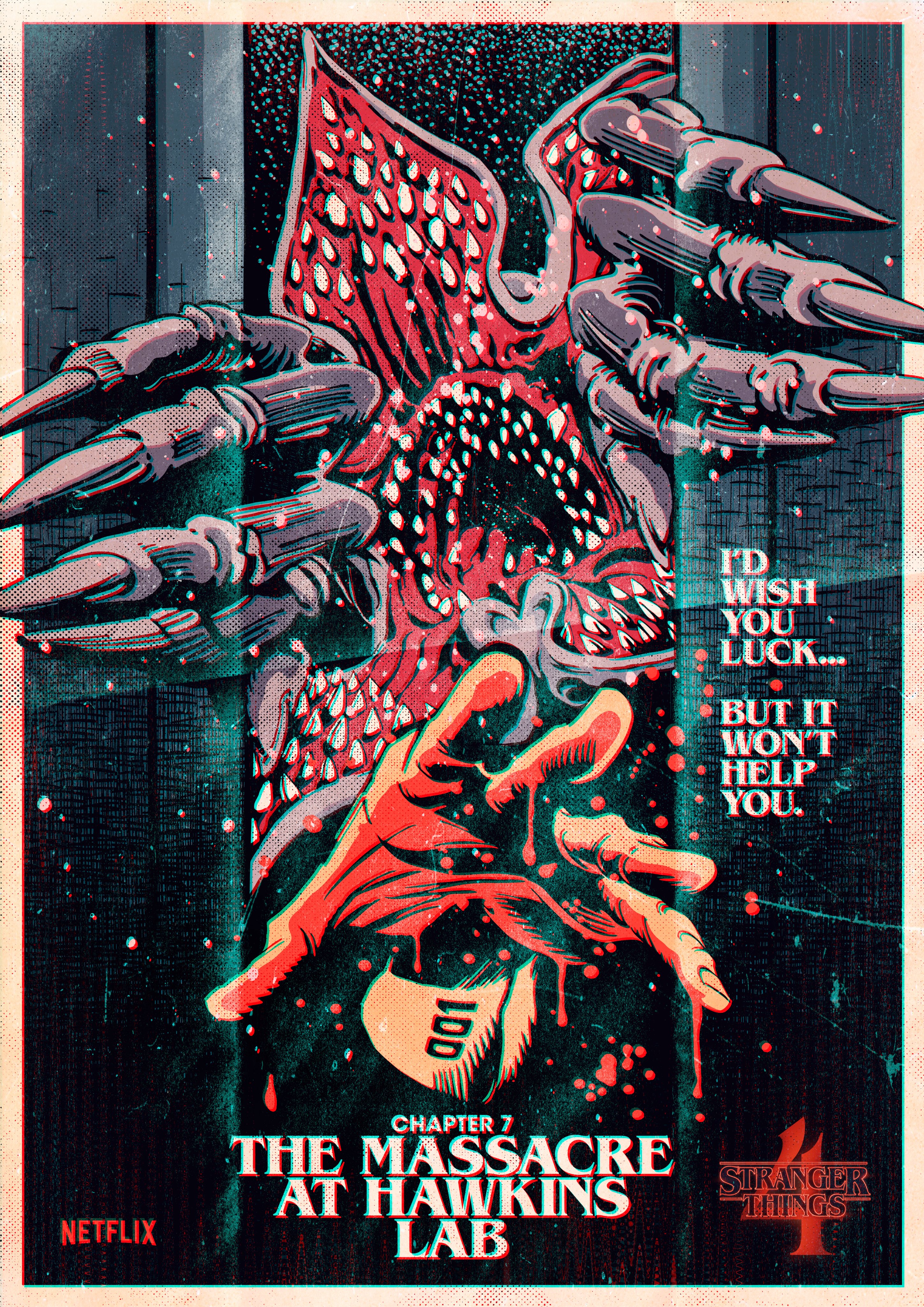 The posters designed by Butcher Billy