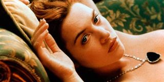 Kate Winslet posing nude in Titanic