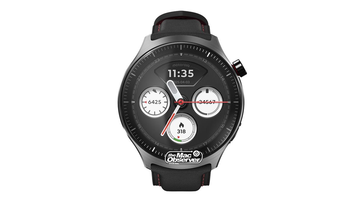 Leaked renders of the Moto Watch Ultra