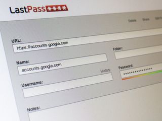 LastPass on web