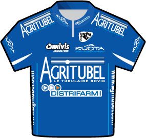 Agritubel Tour de France 2009 team jersey