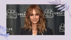 Halle Berry pictured with a shattered layers haircut 