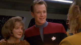 Kes and Tom in Star Trek: Voyager