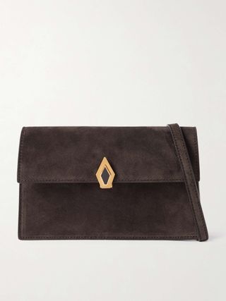 Parallel 22 Small Suede Shoulder Bag