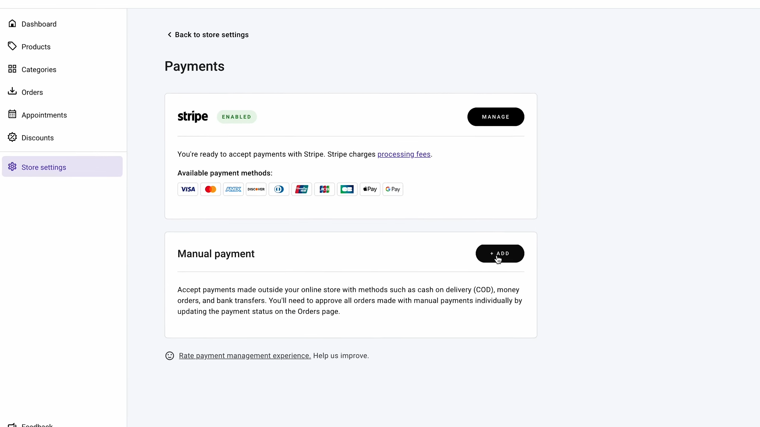 Hostinger payment acceptance
