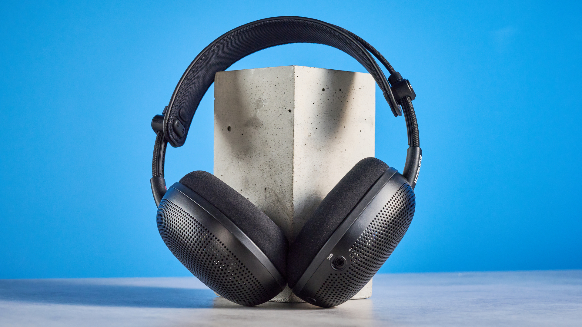 A black Sony Inzone H6 Air open-back gaming headset