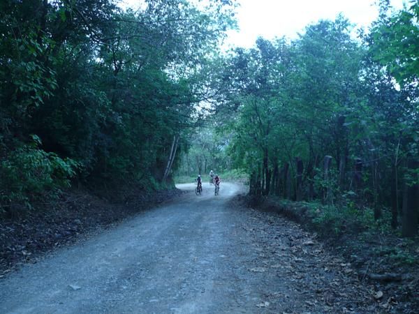 Stage 1 will end with a road section.