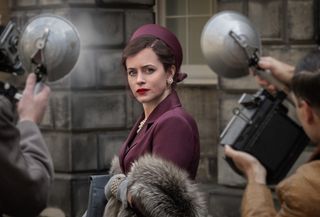 Claire Foy stars as the Duchess of Argyll in A Very British Scandal