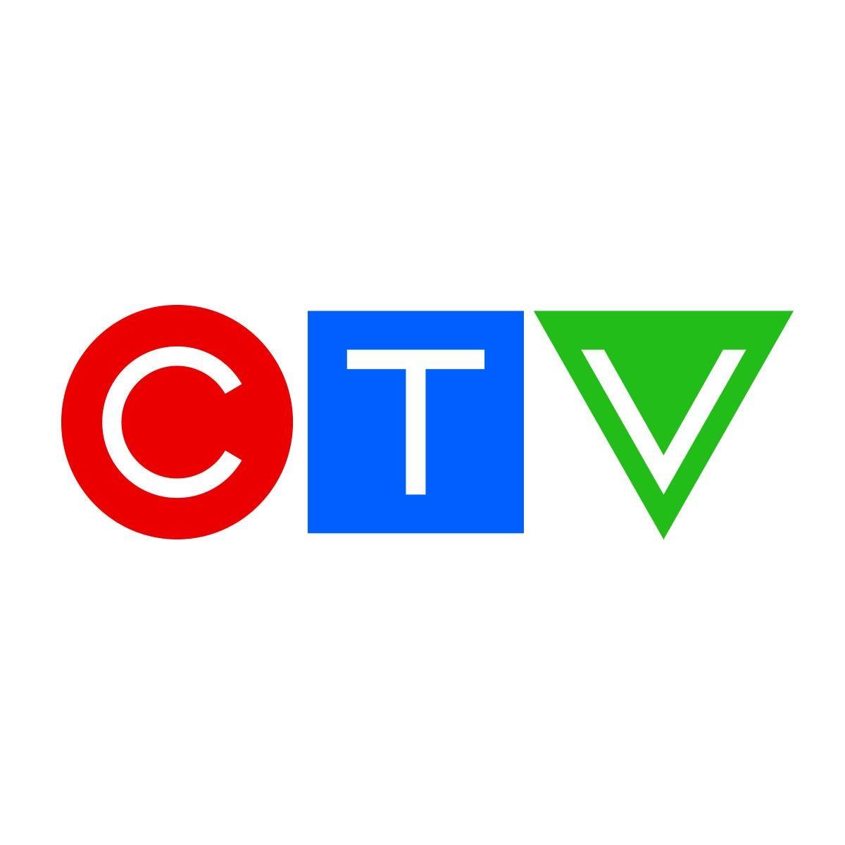 The CTV logo on a white background